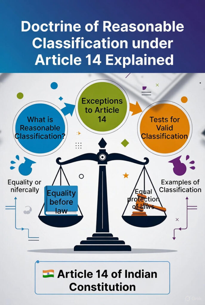 Doctrine of Reasonable Classification