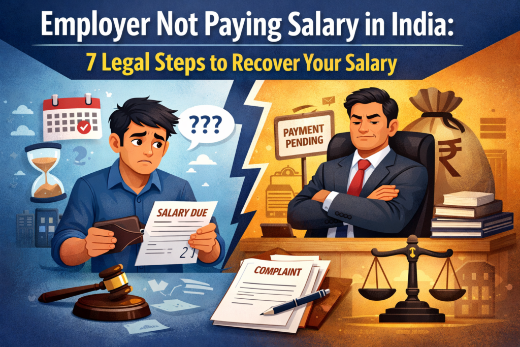 Employer not paying salary