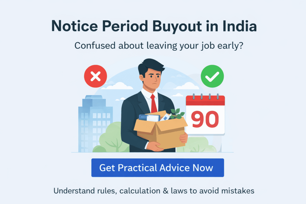 Notice period buyout
