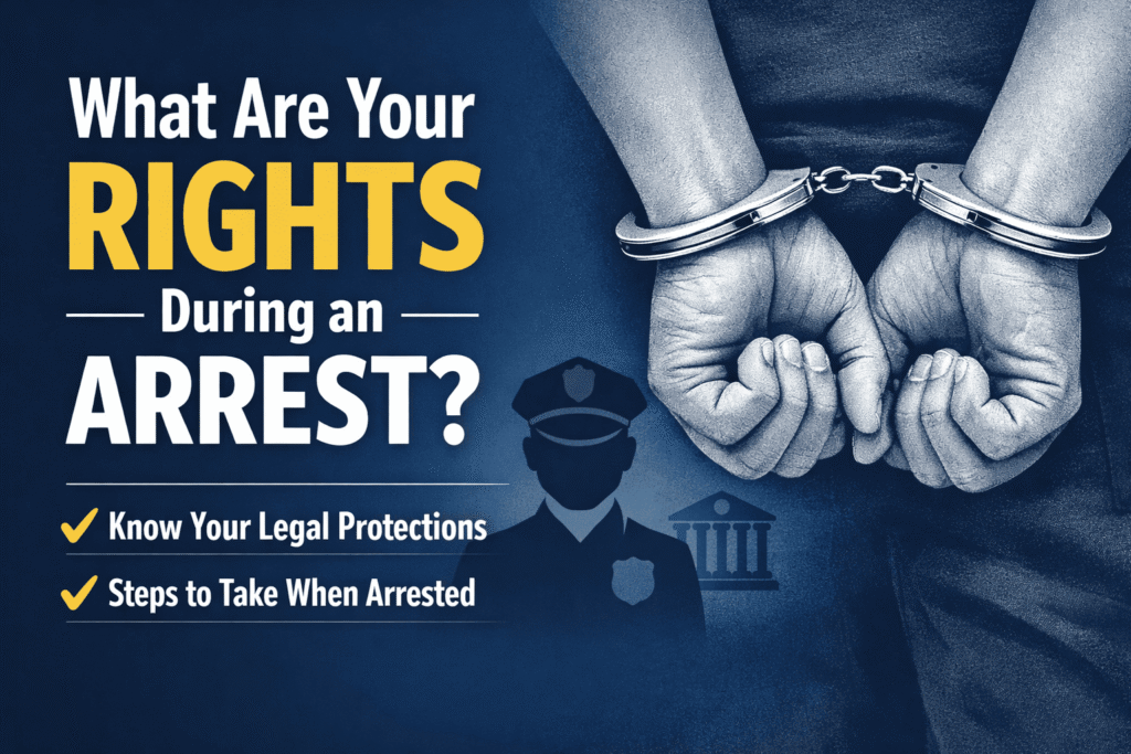 what are your rights during an arrest?
