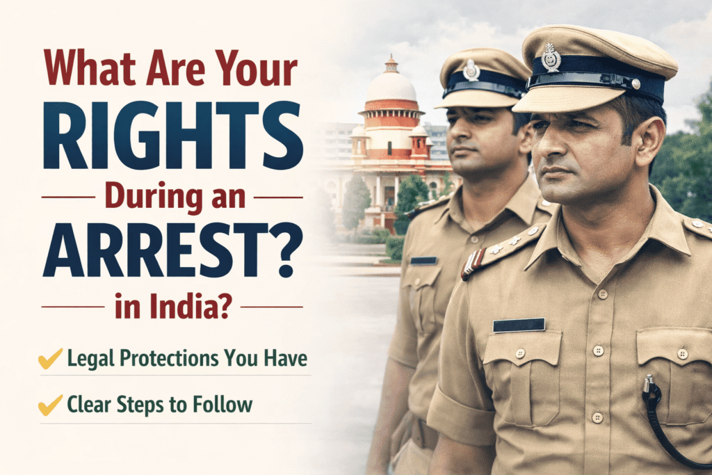 what are your rights during an arrest?