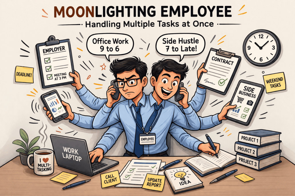 What is Moonlighting