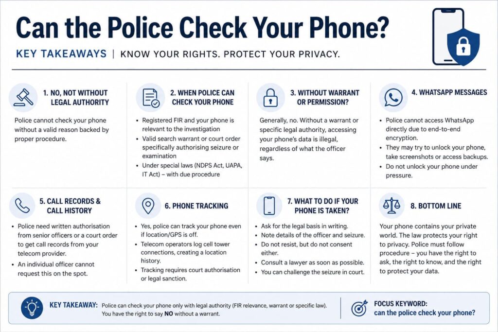 Can the Police Check Your Phone