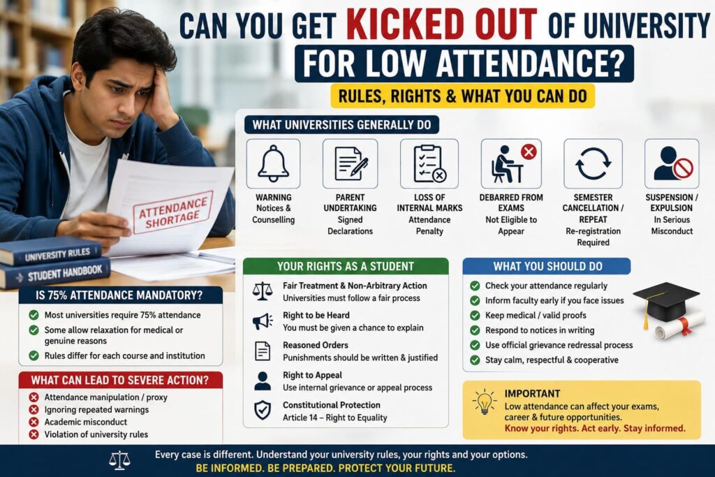Can You Get Kicked Out of University for Low Attendance