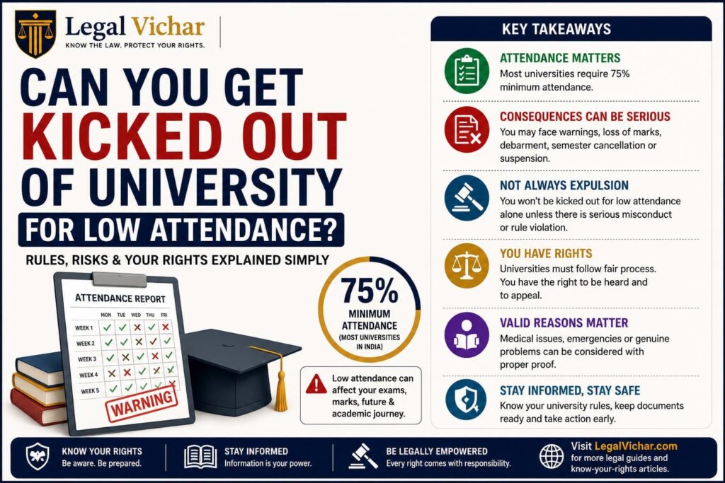 Can You Get Kicked Out of University for Low Attendance