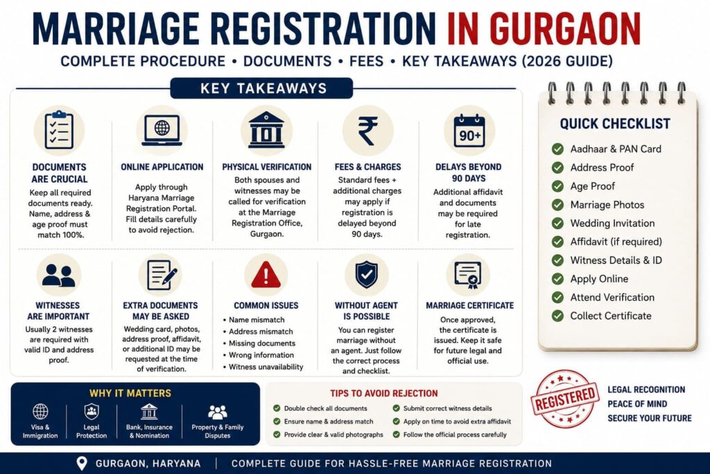 Marriage Registration in Gurgaon