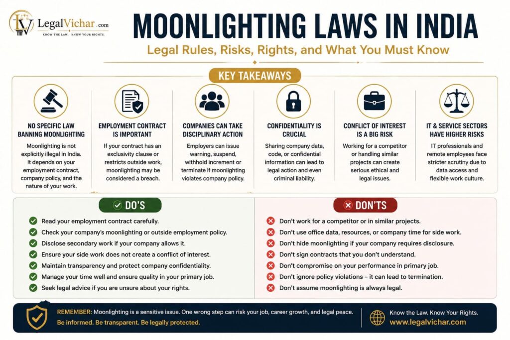 Moonlighting Laws in India