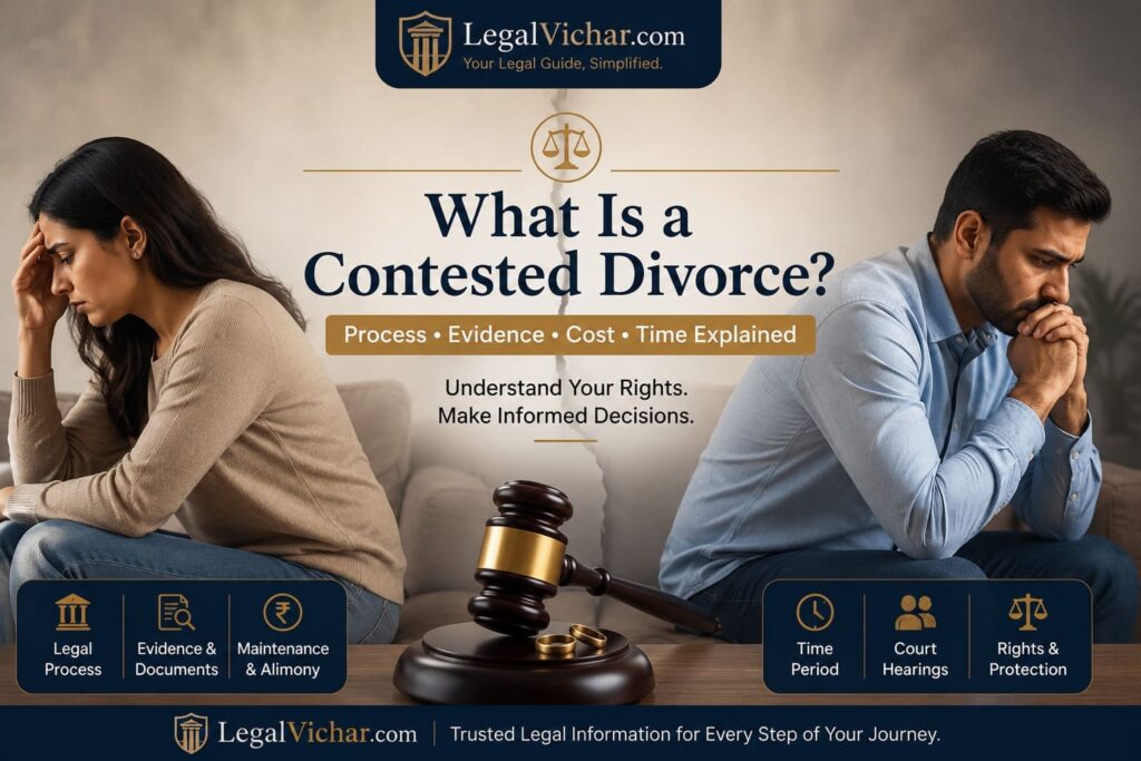 What Is a Contested Divorce