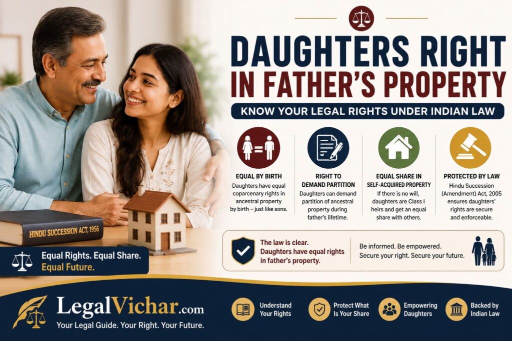 daughters rights in father property
